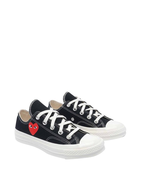 Comme des Garçons Play: sneakers online - Scneaker Chuck Taylor nere