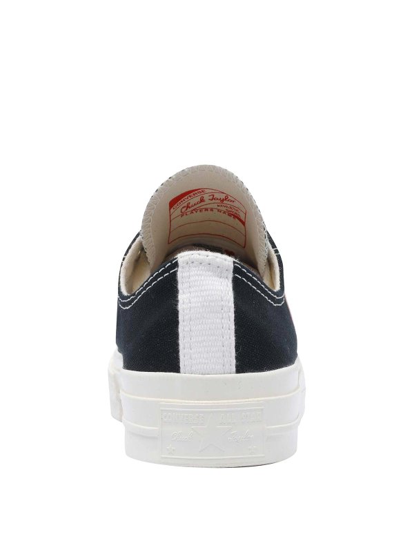 Scneaker Chuck Taylor nere shop online: Comme des Garçons Play