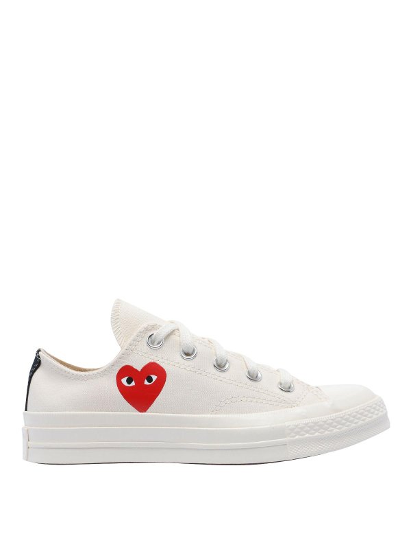 Comme des Garçons Play: Sneaker - Sneaker - Weiß