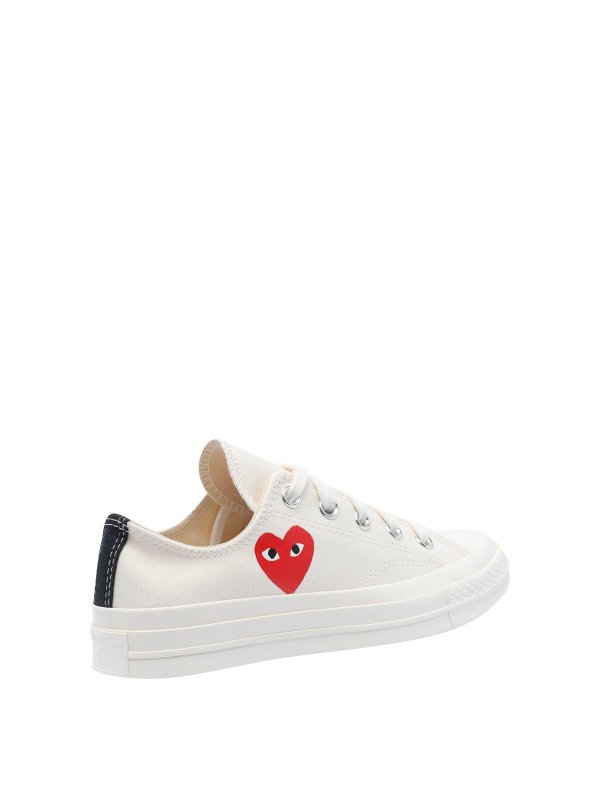 The Best Shops Comme des Garçons Play: Sneaker - Sneaker - Weiß
