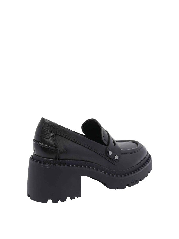 The Best Shops ASH: court shoes - Black Nikla Pump Loafers