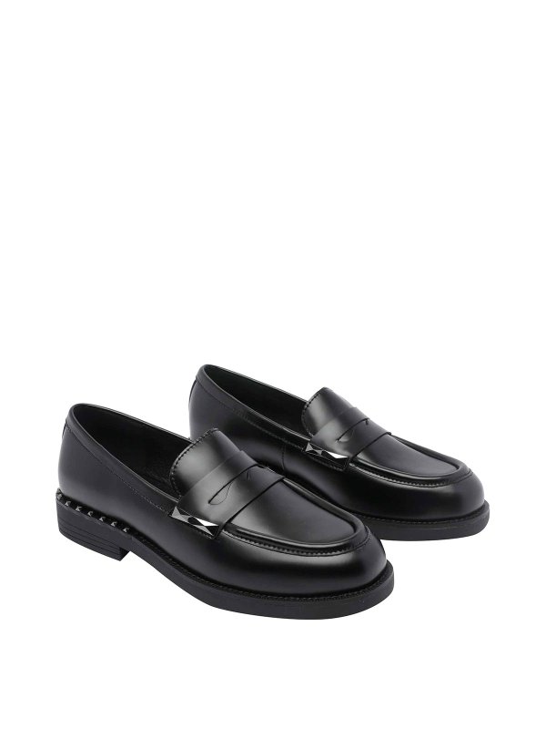 ASH: Loafers & Slippers online - Black Whisper Studs Loafers