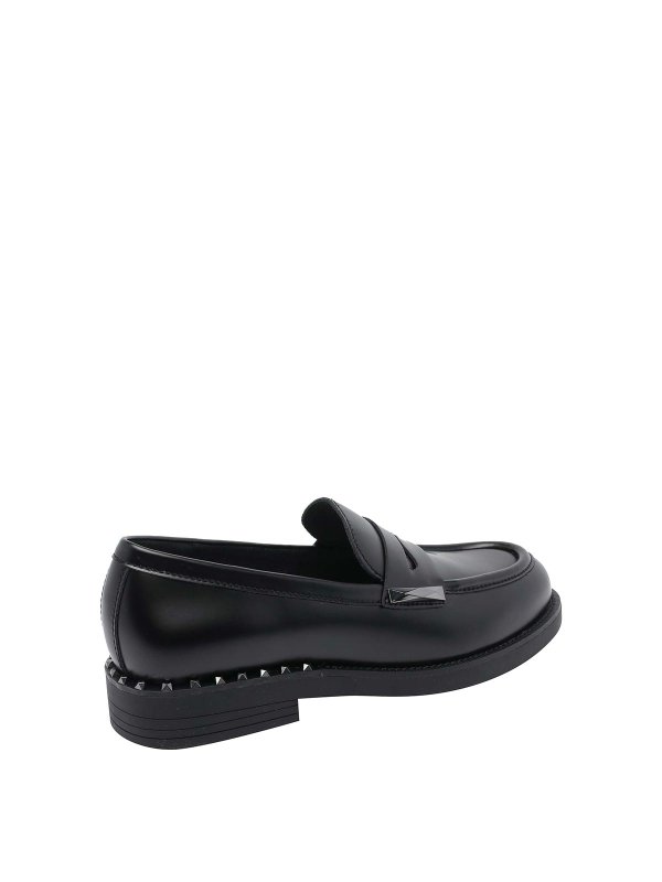 The Best Shops ASH: Loafers & Slippers - Black Whisper Studs Loafers