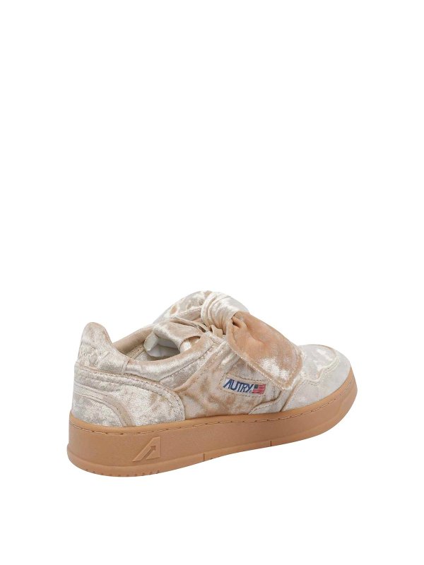 The Best Shops AUTRY: trainers - Gold Medalist Low Velvet Sneakers
