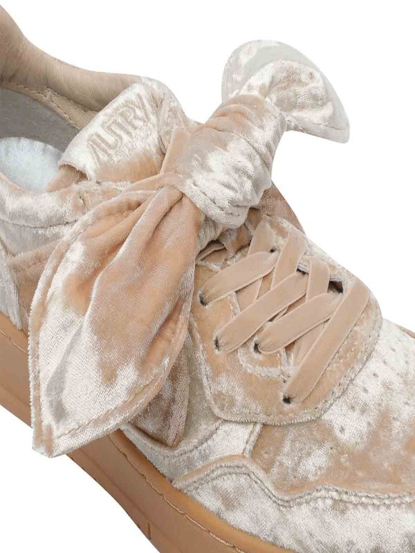 Gold Medalist Low Velvet Sneakers shop online: AUTRY
