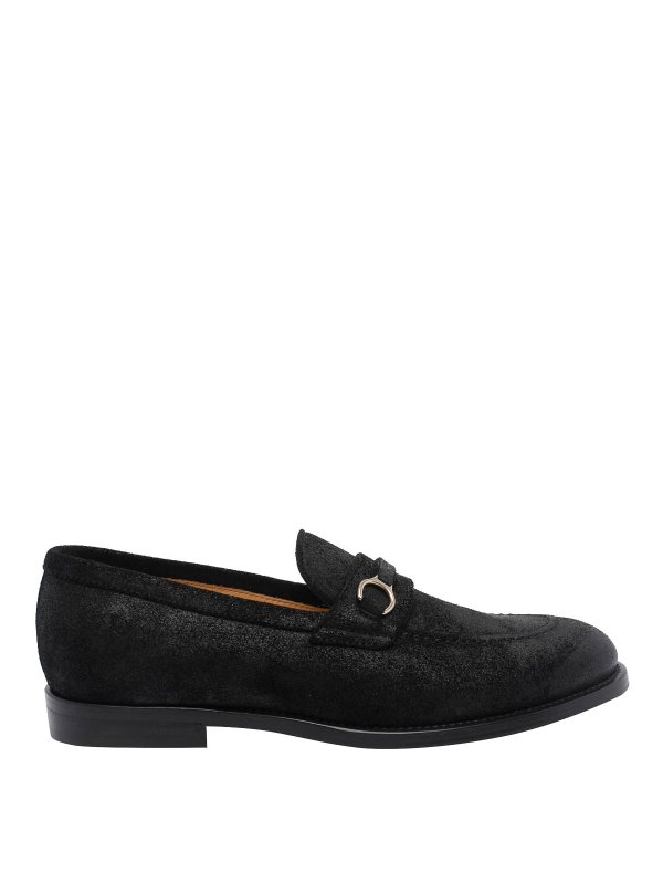 BRUNELLO CUCINELLI: Loafers & Slippers - Penny Loafer In Oiled Suede With Clamp