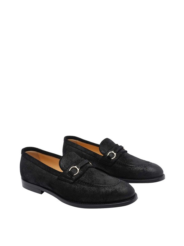 BRUNELLO CUCINELLI: Loafers & Slippers online - Penny Loafer In Oiled Suede With Clamp