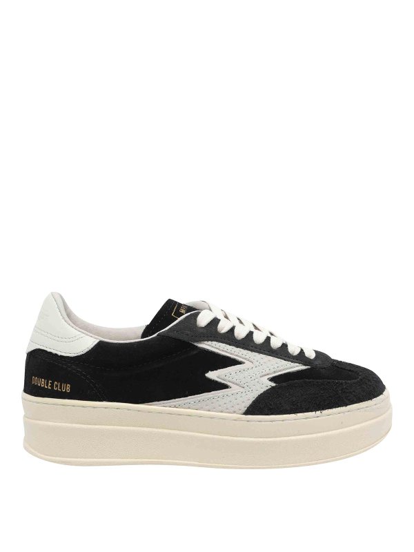 MOA CONCEPT: trainers - Double Club Suede Sneakers