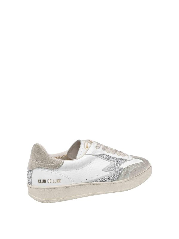 The Best Shops MOA CONCEPT: trainers - Club Deluxe Logo Glitter Sneakers