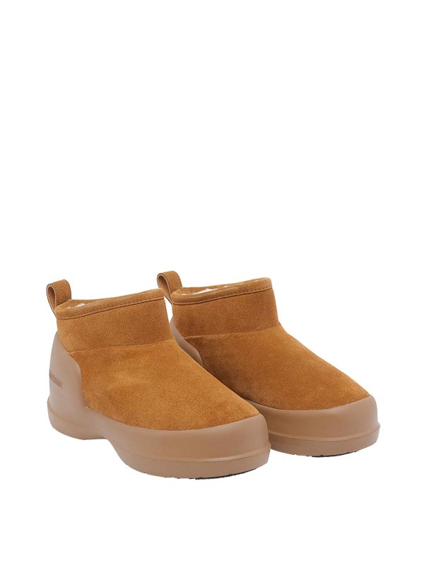 Moon Boot: boots online - Mezzaluna Suede Low Boots