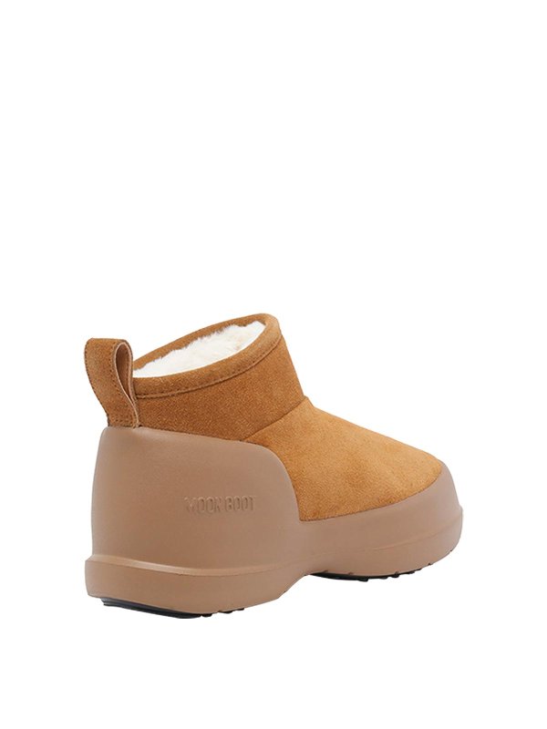 The Best Shops Moon Boot: boots - Mezzaluna Suede Low Boots
