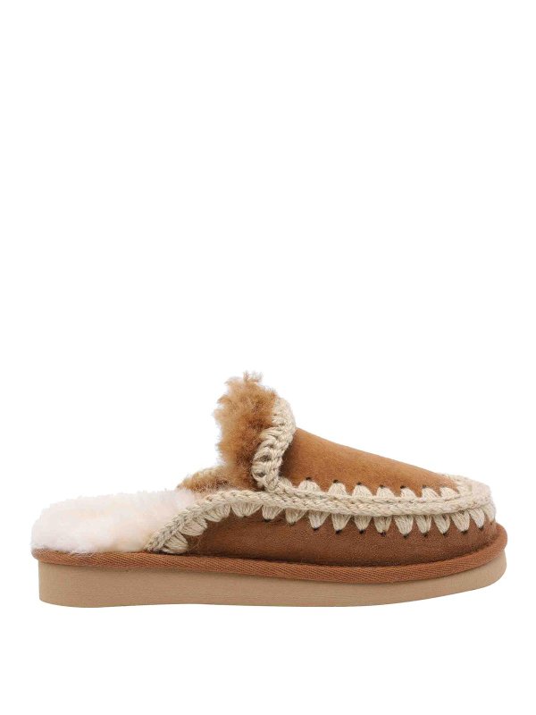 MOU: Mocassins & Chaussures bateau - Chaussons - Marron