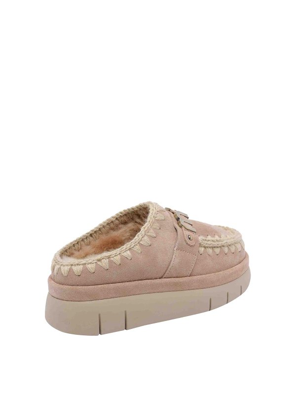 The Best Shops MOU: mules shoes - Bounce Welt Clog Suede