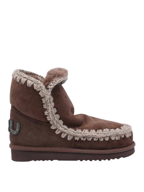 MOU: ankle boots - Eskimo 18 Glitter Logo Booties