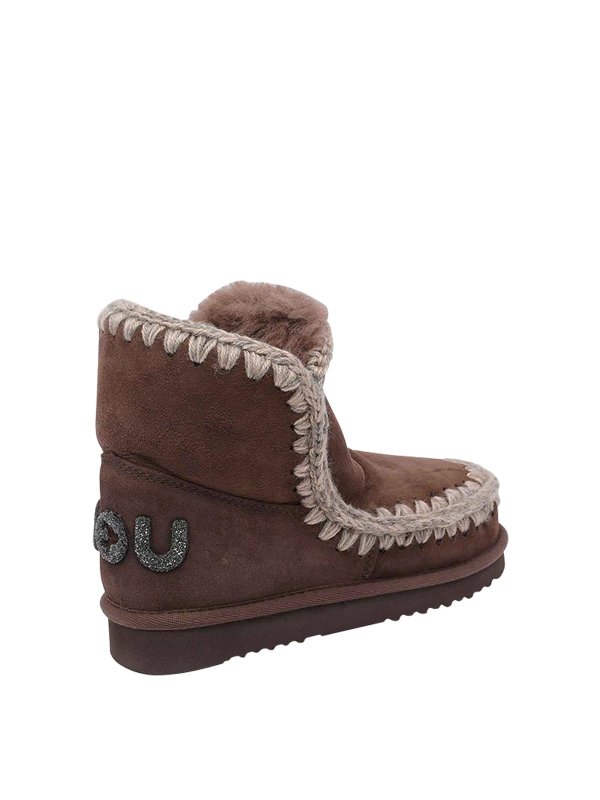 The Best Shops MOU: ankle boots - Eskimo 18 Glitter Logo Booties