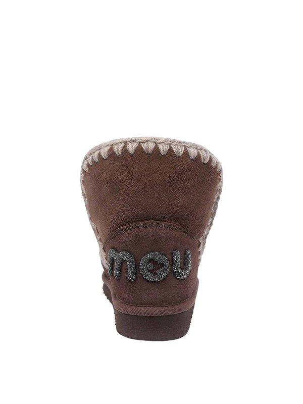 Eskimo 18 Glitter Logo Booties shop online: MOU