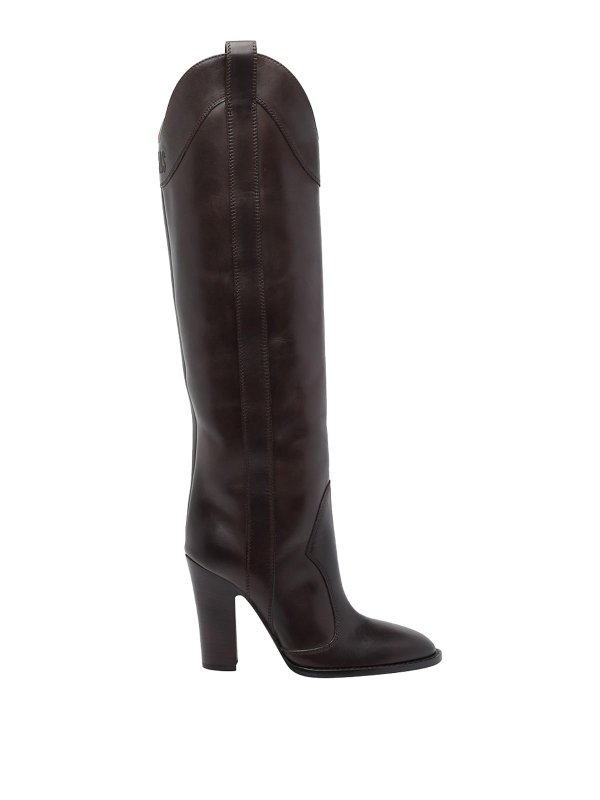 Paris Texas: boots - Brown Lavinia Western Boots