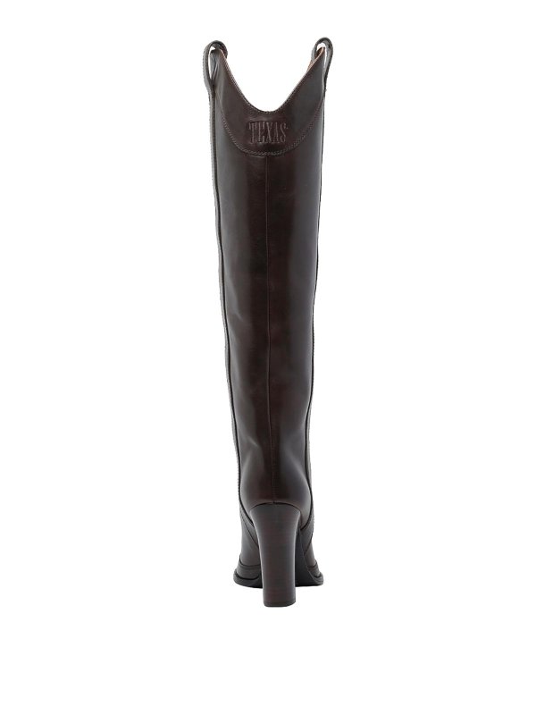 Brown Lavinia Western Boots shop online: Paris Texas