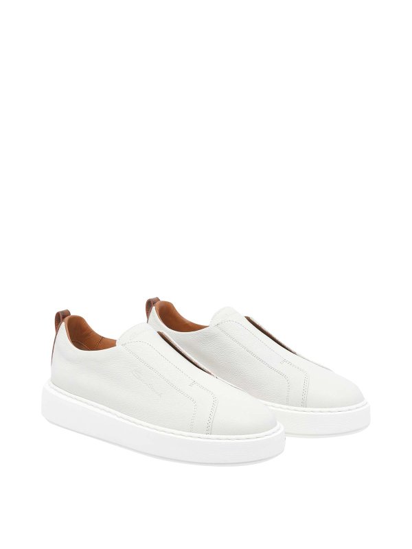 SANTONI: trainers online - Slip-On Sneakers