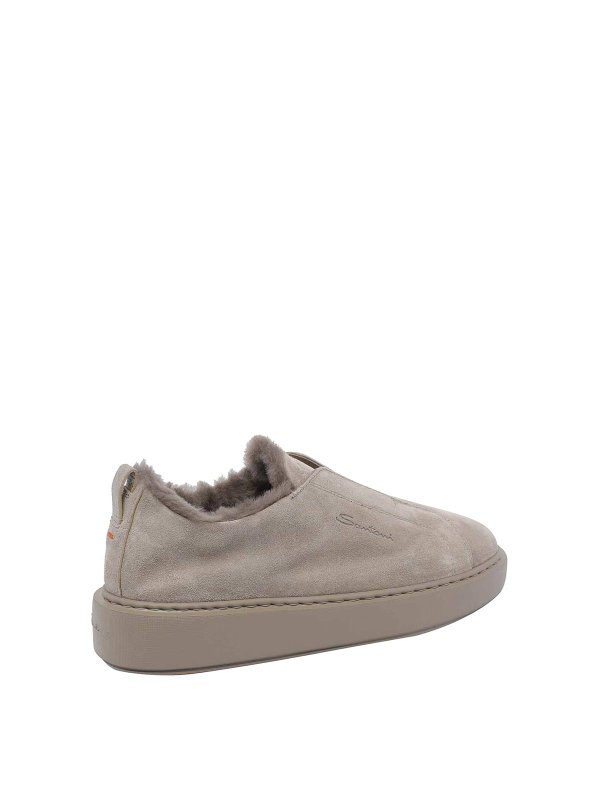 The Best Shops SANTONI: スニーカー - スニーカー - ベージュ