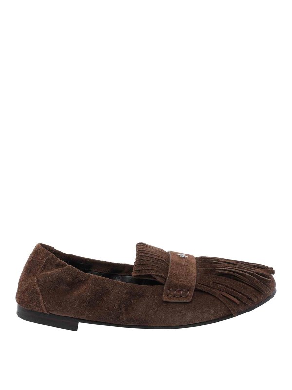 TORY BURCH: Loafers & Slippers - Ballet Fringe Loafers