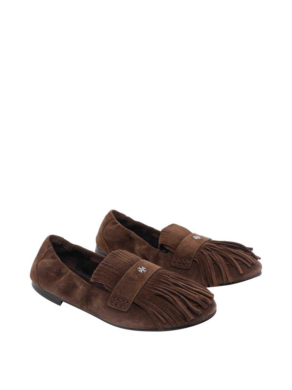TORY BURCH: Loafers & Slippers online - Ballet Fringe Loafers