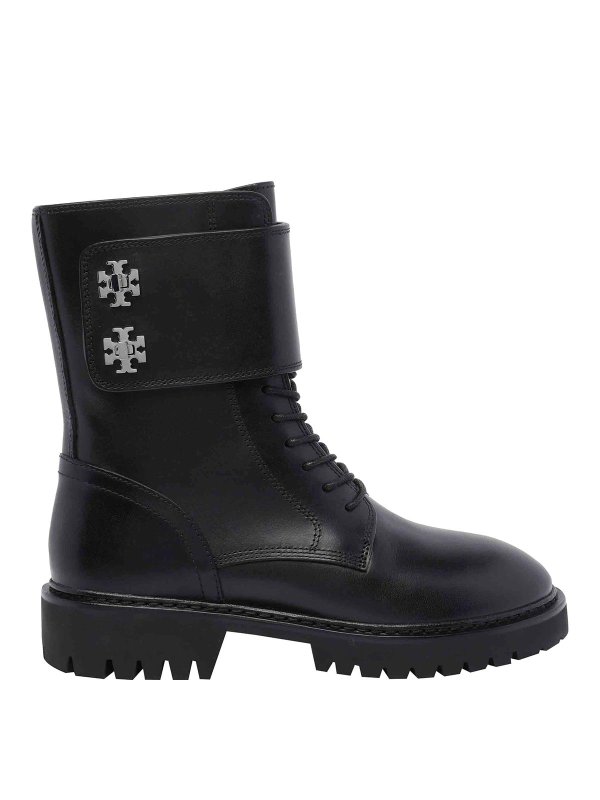 TORY BURCH: ankle boots - Logo Booties