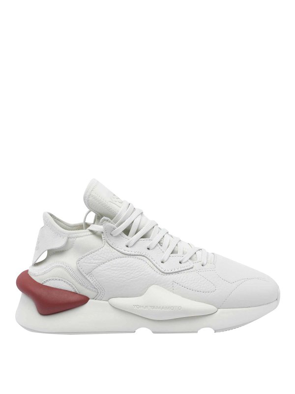 Y-3: Chaussures de sport - Baskets - Gris