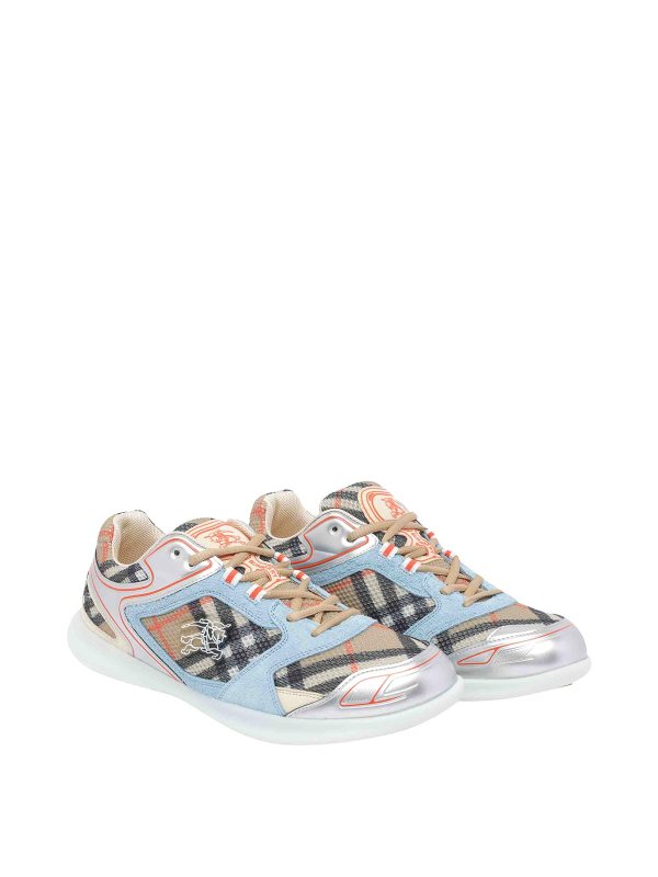 BURBERRY: trainers online - Multicolor Matrix Sport Sneakers