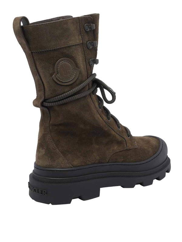 The Best Shops MONCLER: Stiefeletten - Stiefeletten - Braun