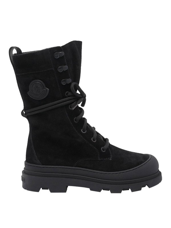 MONCLER: ブーティー - アンクルブーツ - 黒