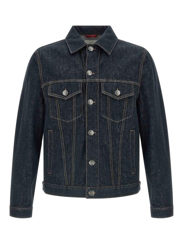 BRUNELLO CUCINELLI: shirts - Denim Jacket