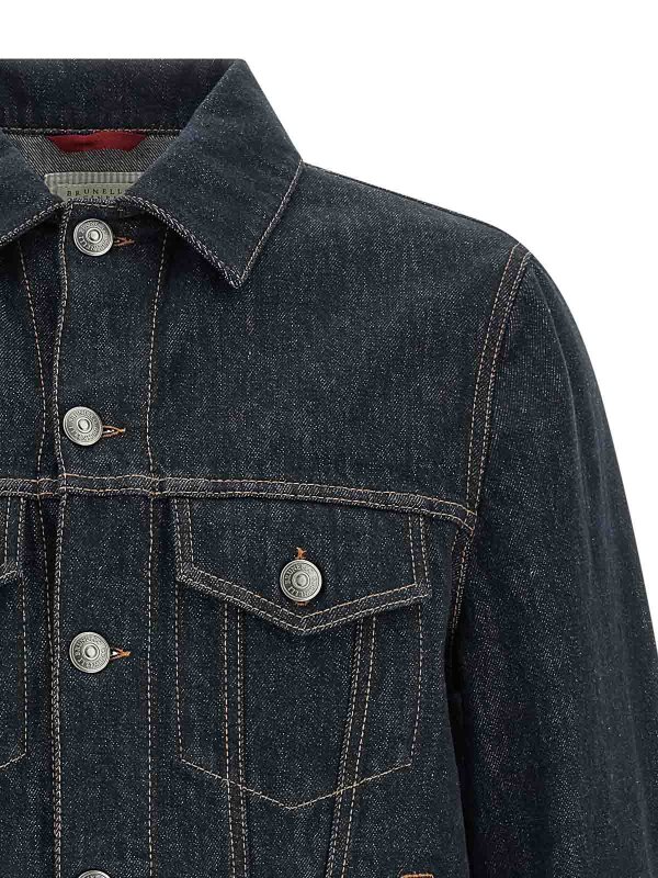 The Best Shops BRUNELLO CUCINELLI: shirts - Denim Jacket