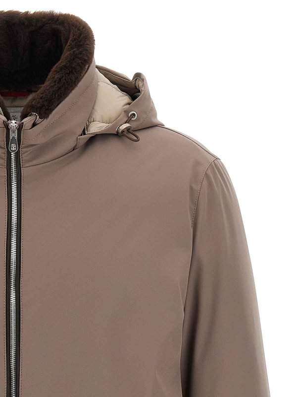 The Best Shops BRUNELLO CUCINELLI: bombers - Sherling Neck Bomber Jacket