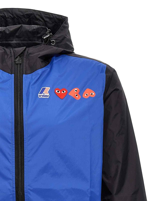 The Best Shops Comme des Garçons Play: Casualjacken - Casualjacke - Blau