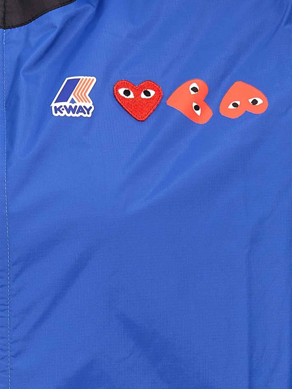 Casualjacke - Blau shop online: Comme des Garçons Play