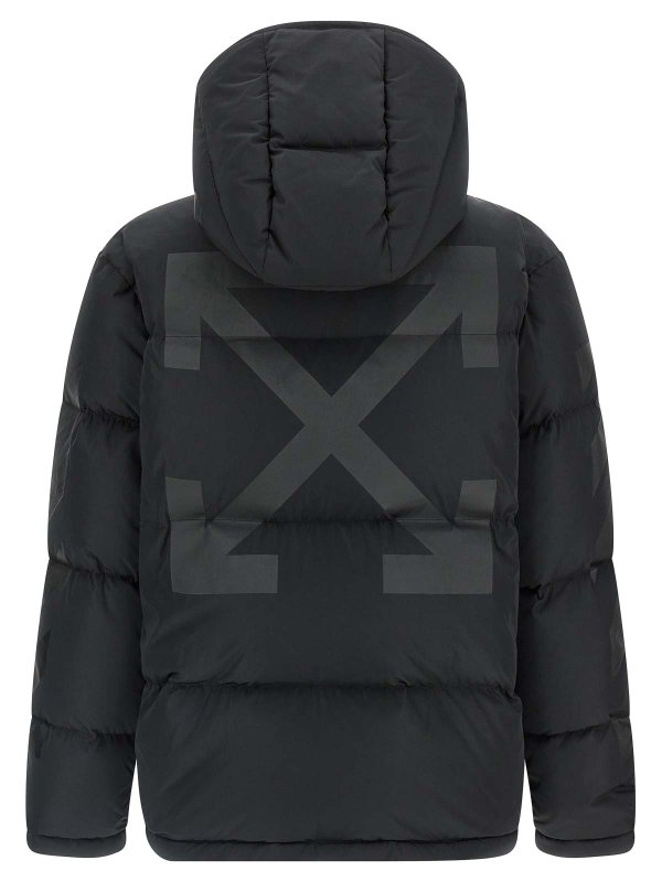 The Best Shops OFF-WHITE: padded jackets - Diagonal Arrow Down Jacket