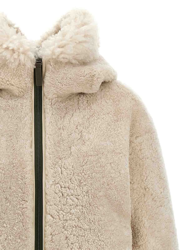 Manteau En Fourrure - Multicolore shop online: YVES SALOMON