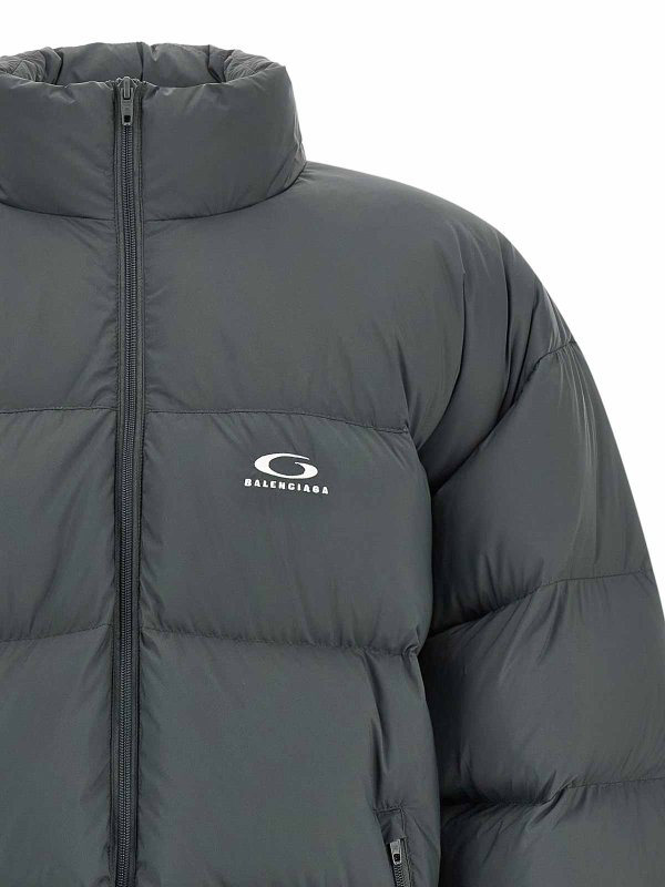 The Best Shops BALENCIAGA: ダウン・ハイテクジャケット - ダウンジャケット - グレー