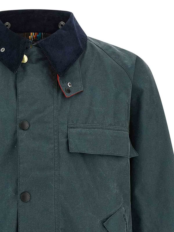 カジュアルジャケット - 緑 shop online: BARBOUR