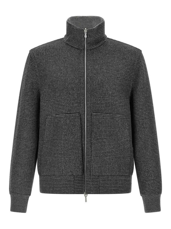 BRUNELLO CUCINELLI: bombers - Cashmere Reversible Bomber Jacket