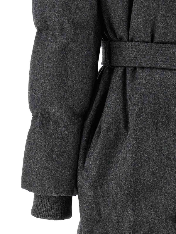 Chaqueta Alcochada - Gris shop online: BRUNELLO CUCINELLI