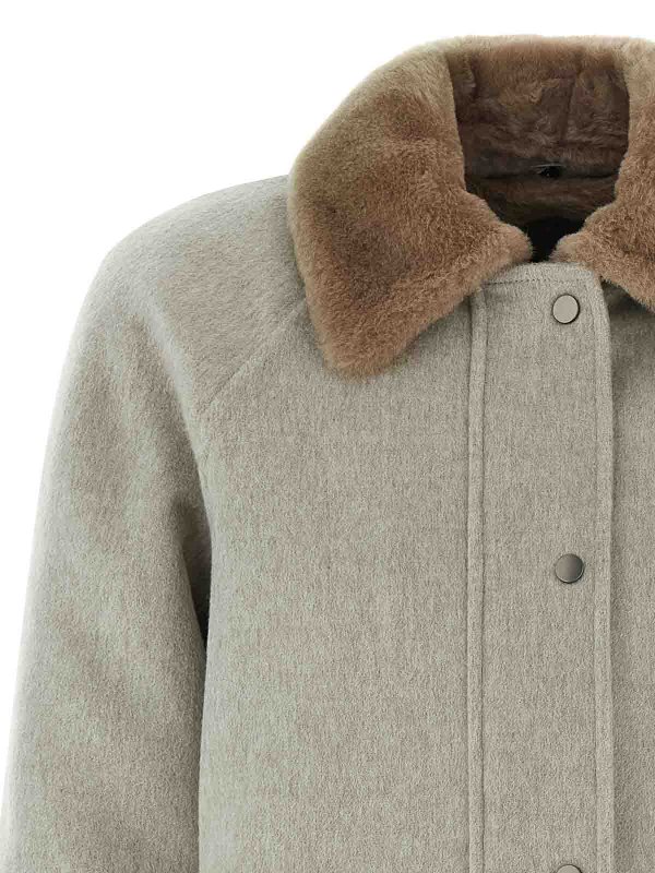 シャツ - ベージュ shop online: BRUNELLO CUCINELLI