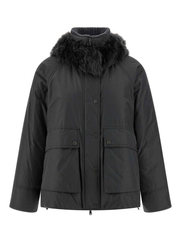 BRUNELLO CUCINELLI: padded jackets - Cashmere Neck Down Jacket