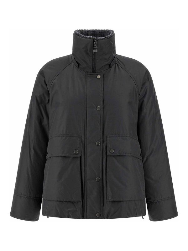 BRUNELLO CUCINELLI: padded jackets online - Cashmere Neck Down Jacket