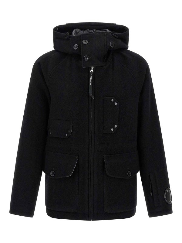 C.P. COMPANY: padded jackets - Wool Jacket