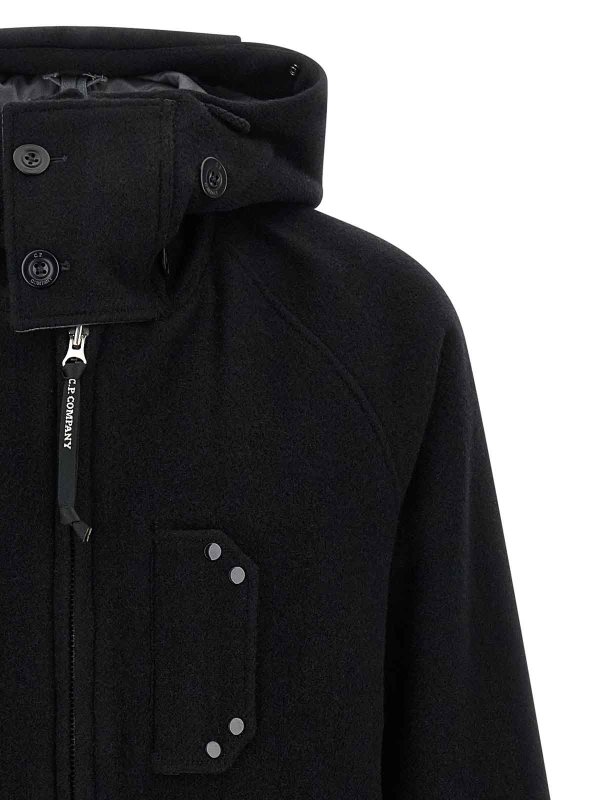The Best Shops C.P. COMPANY: padded jackets - Wool Jacket