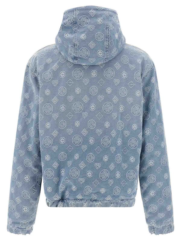 The Best Shops CASABLANCA: Pellicce e montoni - Giacca reversibile con monogramma