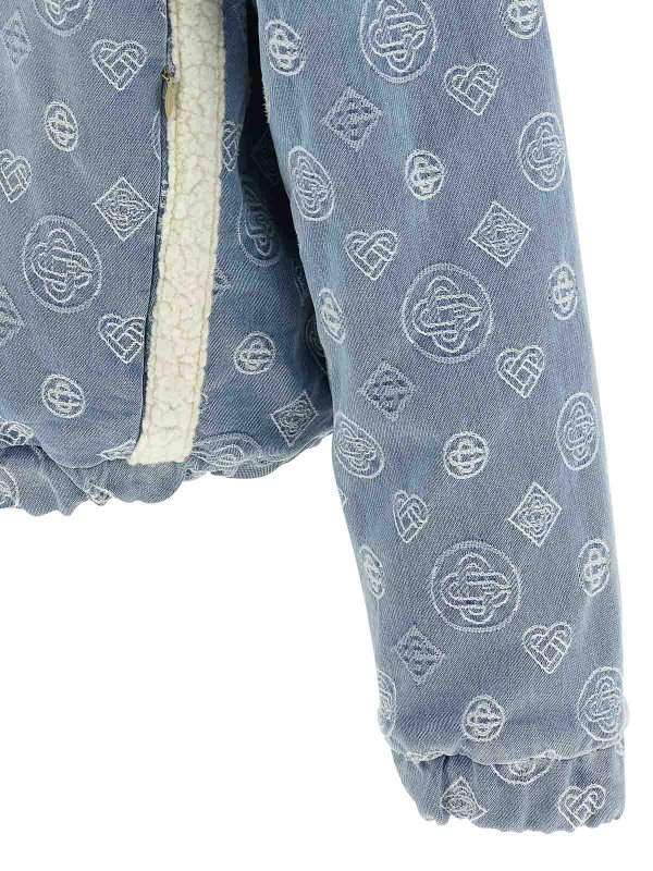 CASABLANCA buy online Giacca reversibile con monogramma