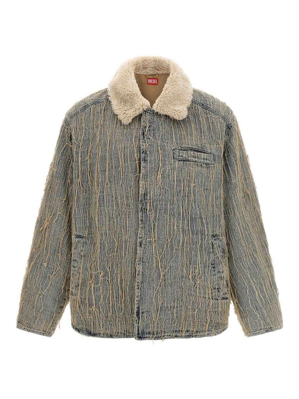 DIESEL: シャツ - シャツ - ライトブルー